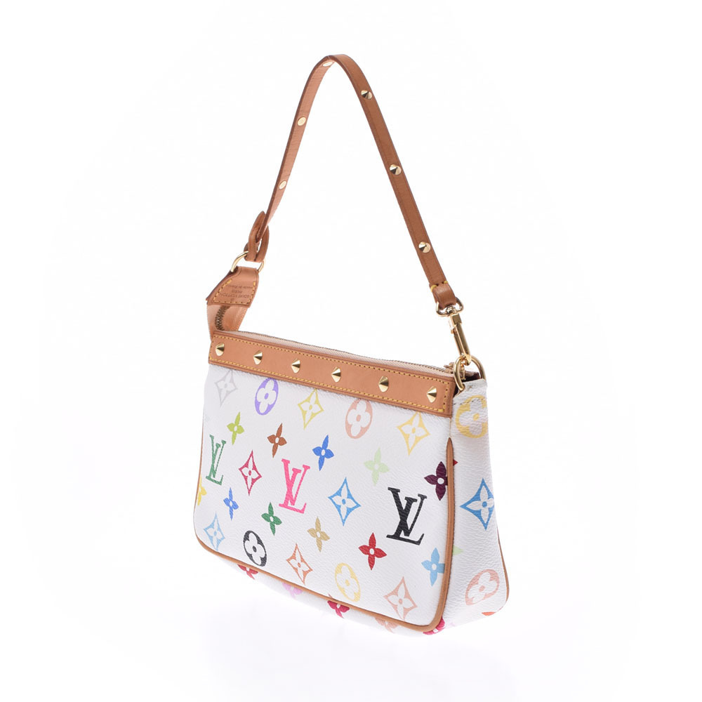 Louis Vuitton Multicolor Accessoires White Accessory Pouch - Picture 2 of 12